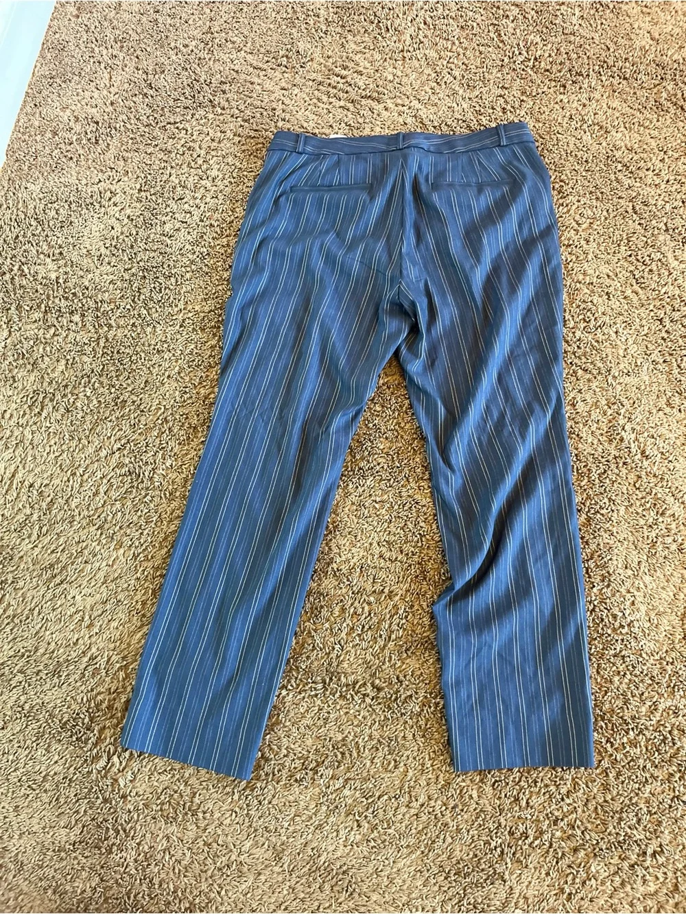 Banana Republic Blue Pinstripe Men's Dress Pants
